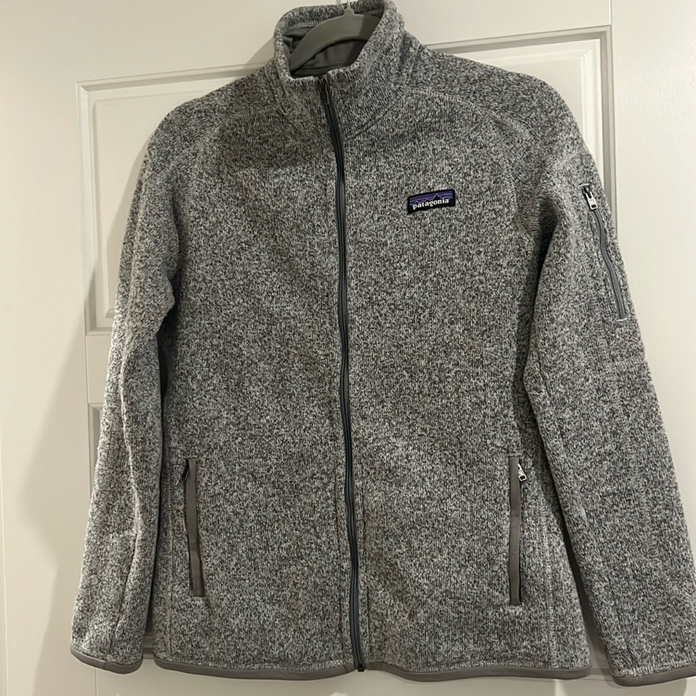 Patagonia Women’s Better Sweater Birch White full zip Jacket